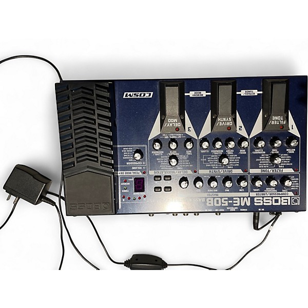 Used BOSS ME50B Bass Multi Bass Effect Pedal