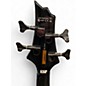 Used ESP LTD F414FM QUILTED BLACK Electric Bass Guitar