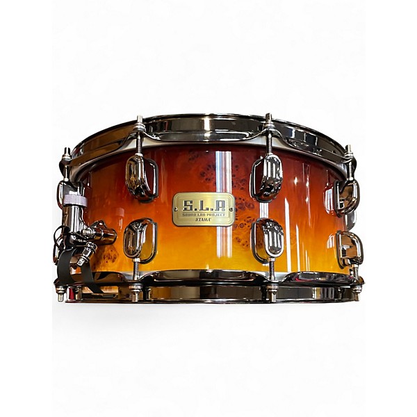 Used TAMA 14in SLP 2 Tone Sunburst Drum