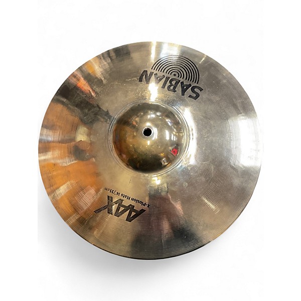 Used SABIAN 14in AA Xplosion Hi Hat Pair Cymbal