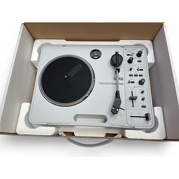 Used KORG HANDYTRAXX PLAY USB Turntable