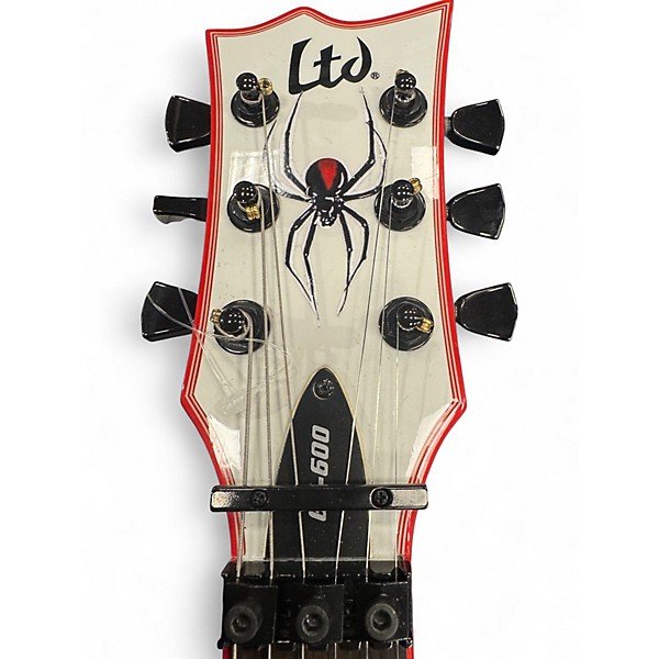 Used ESP ltd gh600 White Solid Body Electric Guitar