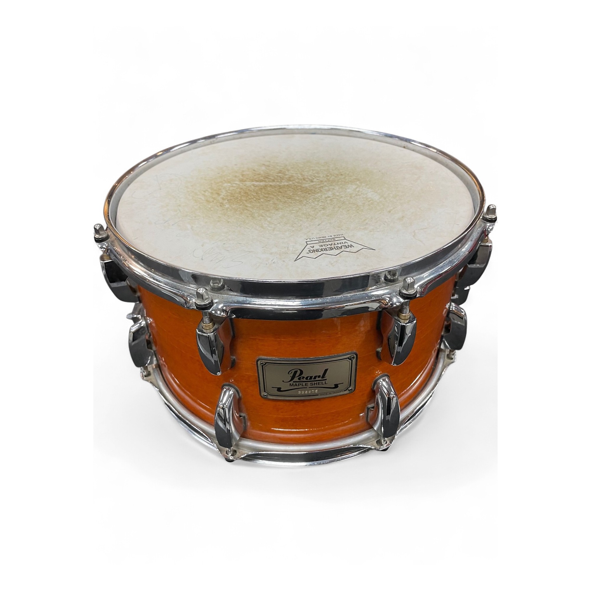 Used Pearl 7X12 All Maple Orange Drum Orange 73 | Guitar Center
