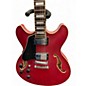 Used Ibanez AS73L Satin Red Hollow Body Electric Guitar