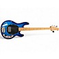Used Sterling by Music Man Ray34 Neptune Blue Electric Bass Guitar thumbnail