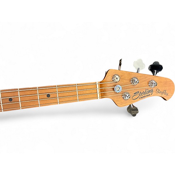 Used Sterling by Music Man Ray34 Neptune Blue Electric Bass Guitar