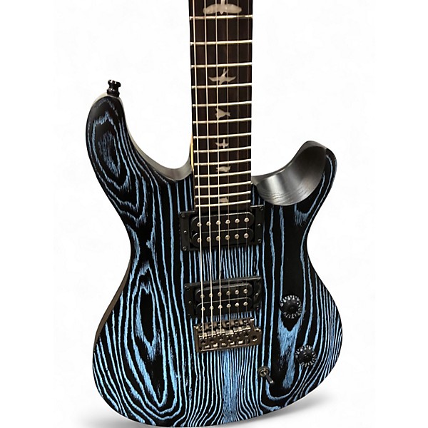 Used PRS SE CE Sandblasted Blue Solid Body Electric Guitar