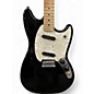 Used 2018 Fender Modern Player Mustang Black Solid Body Electric Guitar