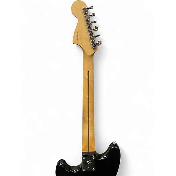 Used 2018 Fender Modern Player Mustang Black Solid Body Electric Guitar