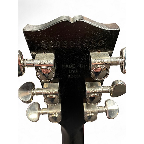 Used Gibson 1960S Tribute Les Paul Studio Black Solid Body Electric Guitar