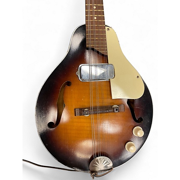 Vintage 1950s Kay N37 ELECTRIC 2 Color Sunburst Mandolin