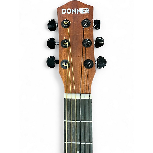 Used Donner DAD-110C BARITONE Natural Acoustic Guitar