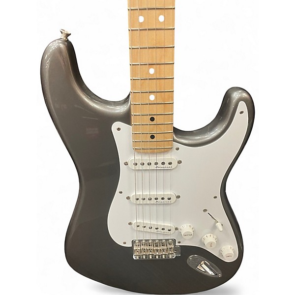 Used Fender Artist Series Eric Clapton Stratocaster Pewter Solid Body Electric Guitar