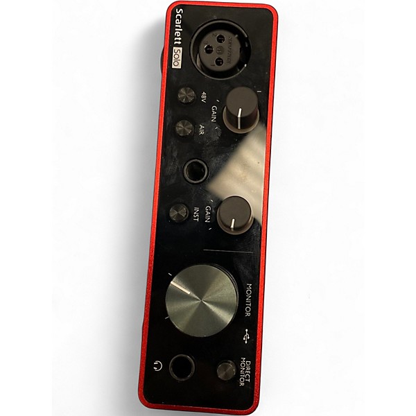 Used Focusrite Scarlett Solo Audio Interface