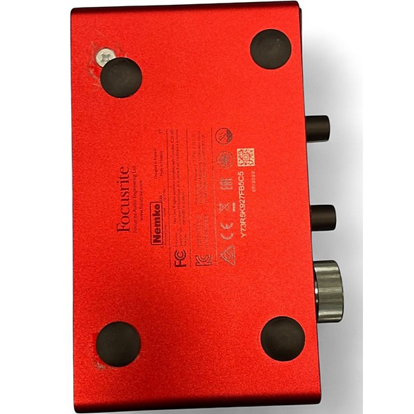 Used Focusrite Scarlett Solo Audio Interface