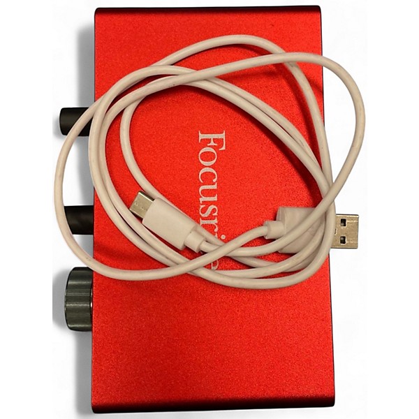Used Focusrite Scarlett Solo Audio Interface