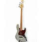 Used Fender Player Jazz Bass Silver Sparkle Electric Bass Guitar thumbnail