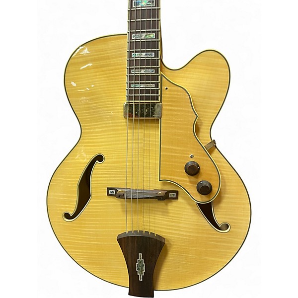 Used Ibanez AF105F Natural Hollow Body Electric Guitar