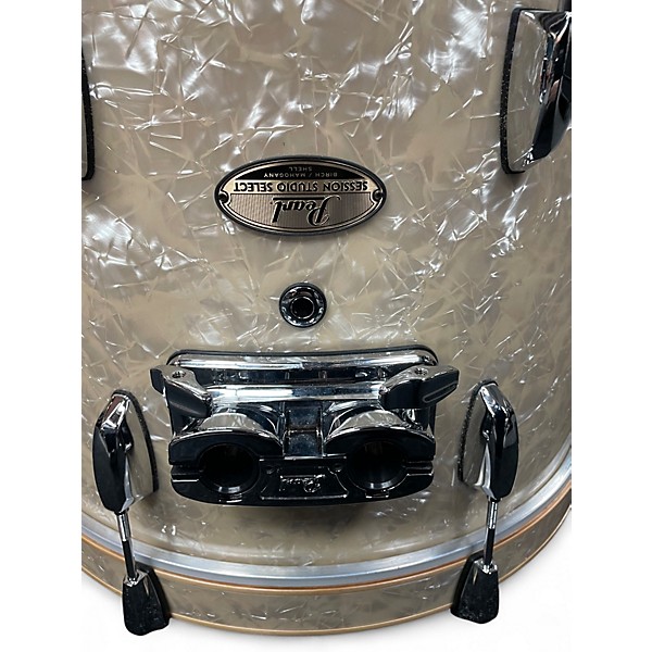 Used Pearl 4 Piece Session Studio Select Nicotine Marine Pearl Drum Kit