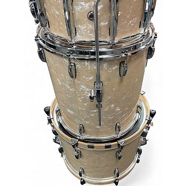 Used Pearl 4 Piece Session Studio Select Nicotine Marine Pearl Drum Kit