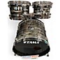 Used TAMA 4 Piece Starclassic BLACK OYSTER PEARL Drum Kit thumbnail