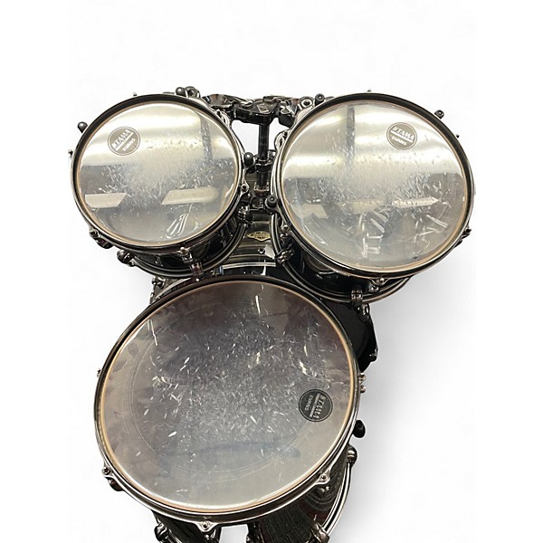 Used TAMA 4 Piece Starclassic BLACK OYSTER PEARL Drum Kit