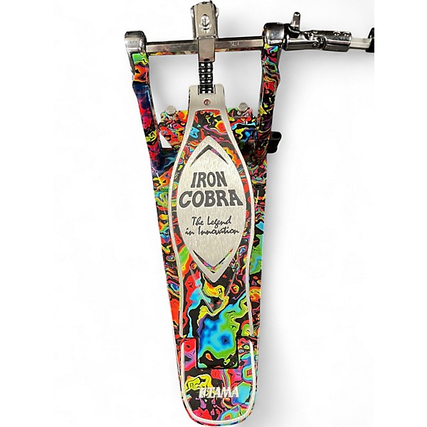 Used TAMA 50TH ANNIVERSARY IRON COBRA Double Bass Drum Pedal