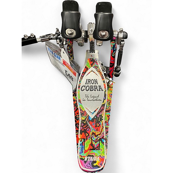 Used TAMA 50TH ANNIVERSARY IRON COBRA Double Bass Drum Pedal