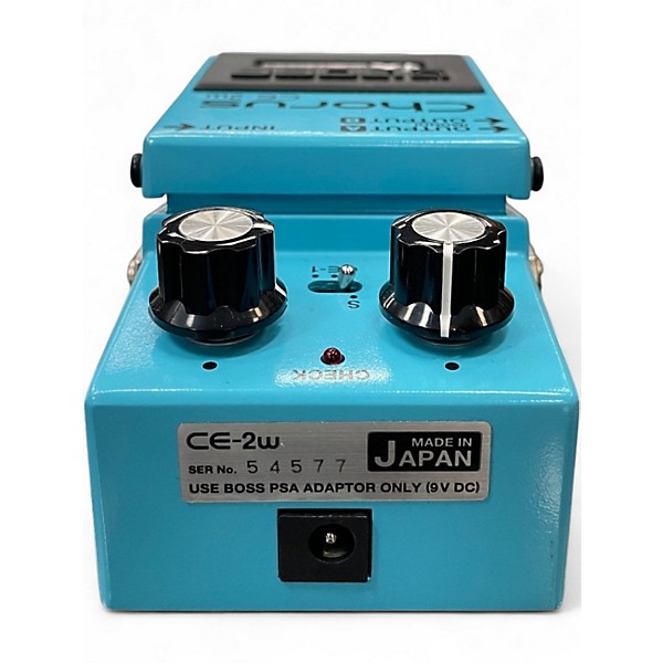 Used BOSS CE2W Waza Craft Chorus Effect Pedal