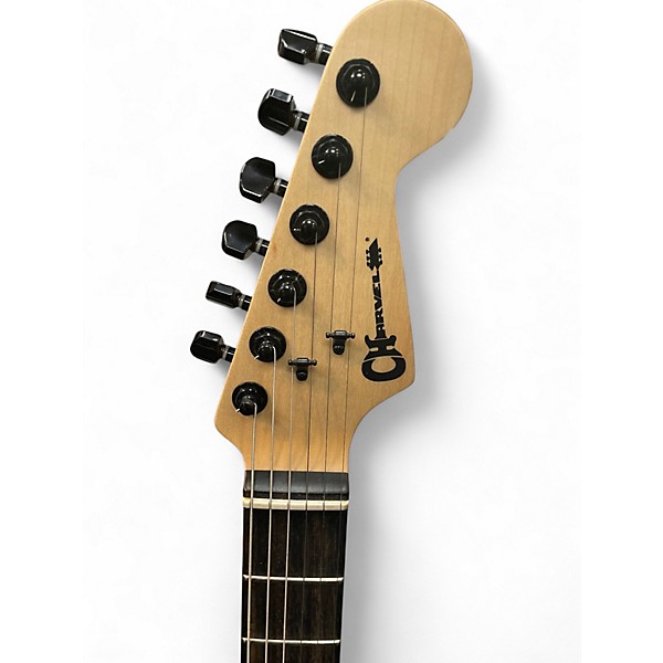 Used Charvel SoCal SC1 Silver Solid Body Electric Guitar