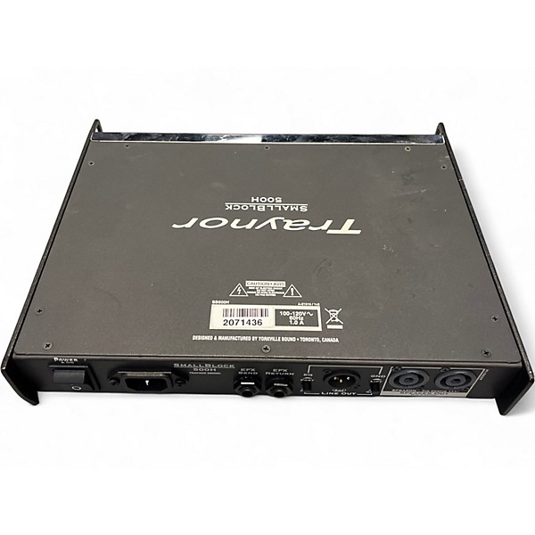 Used Traynor SMALL BLOCK Bass Amp Head