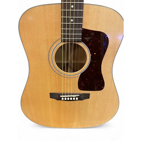Used Guild D40 Natural Acoustic Guitar