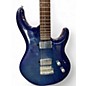 Used Ernie Ball Music Man Luke III Blue Solid Body Electric Guitar