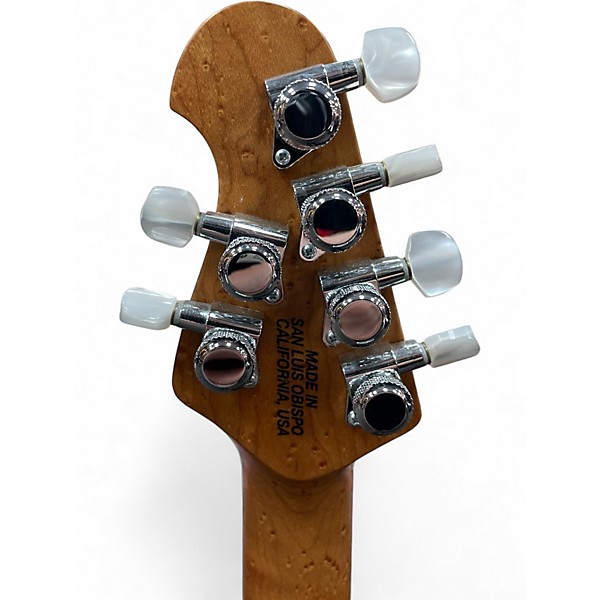 Used Ernie Ball Music Man Luke III Blue Solid Body Electric Guitar