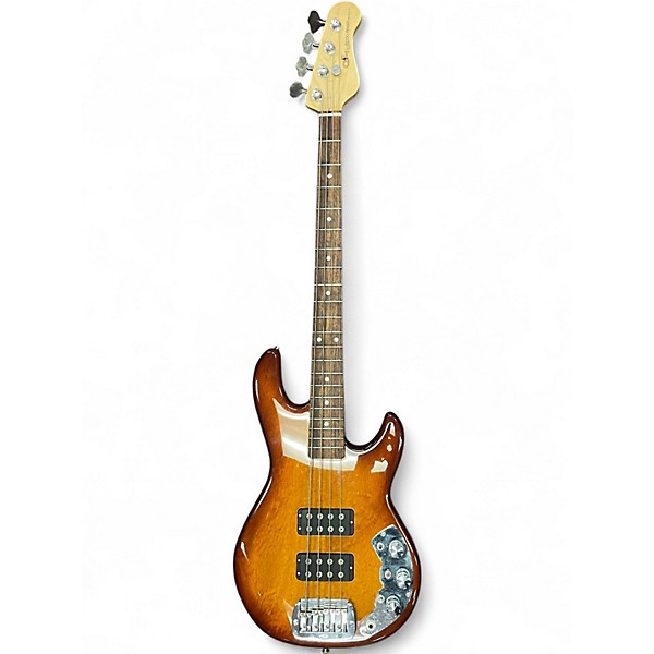 Used G&L L 2000 SERIES E BASS 2 Tone Sunburst Electric Bass Guitar