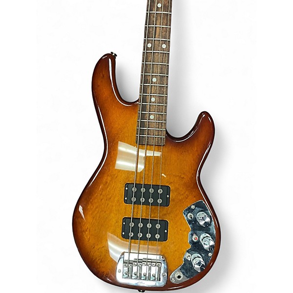 Used G&L L 2000 SERIES E BASS 2 Tone Sunburst Electric Bass Guitar