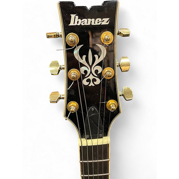 Used Ibanez AMH90-BK Black Hollow Body Electric Guitar