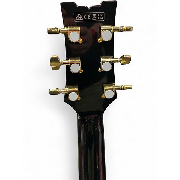 Used Ibanez AMH90-BK Black Hollow Body Electric Guitar