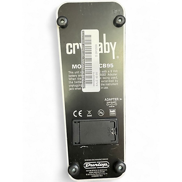 Used Dunlop Original Cry Baby Wah Effect Pedal