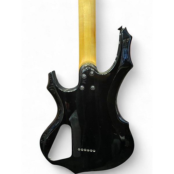 Used ESP LTD F-100FM Black Solid Body Electric Guitar