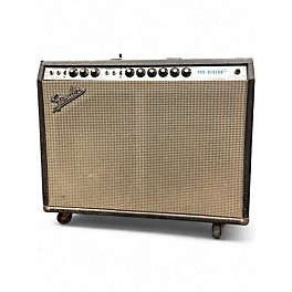 Vintage 1971 Fender PRO REVERB SILVER PANEL Tube Guitar Combo Amp