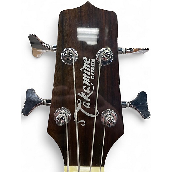 Used Takamine EGB2S Acoustic Electric Natural Acoustic Bass Guitar