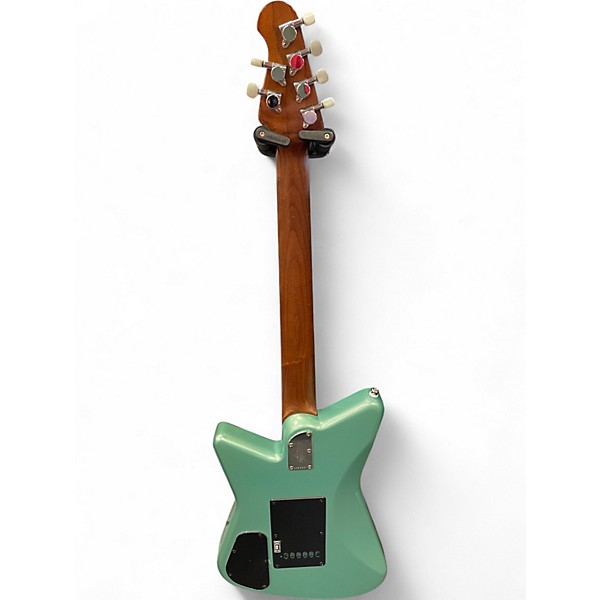 Used Sterling by Music Man Mariposa Dorado Green Solid Body Electric Guitar