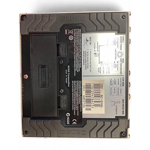 Used BOSS RC20XL Loop Station XL Twin Pedal