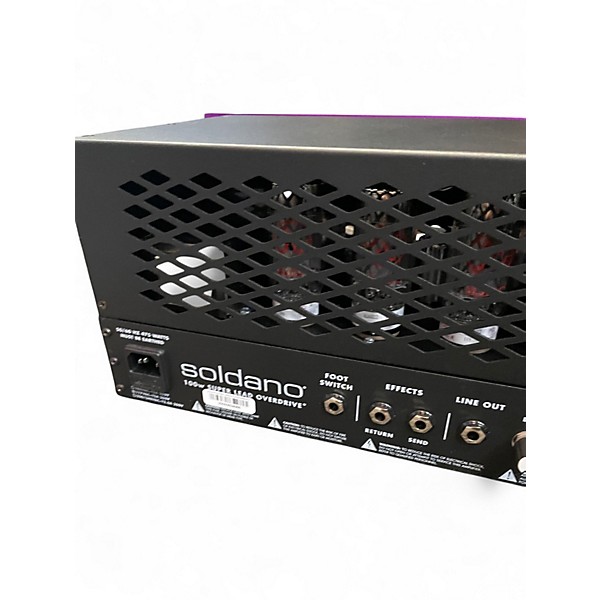 Used Soldano SLO-100R 100W Rackmount Tube Guitar Amp Head