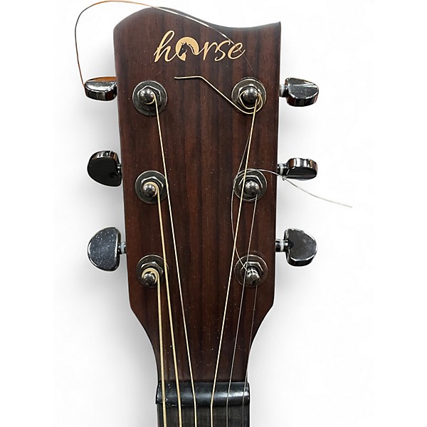Used Horse M13376 Moca Acoustic Electric Guitar