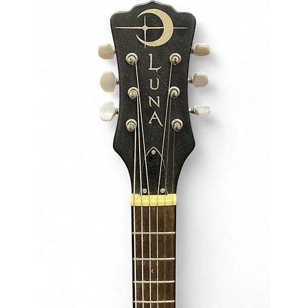 Used Luna Celtic 6 String Tobacco Sunburst Banjo