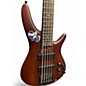 Used Ibanez SR505 5 String Brown Mahogany Electric Bass Guitar
