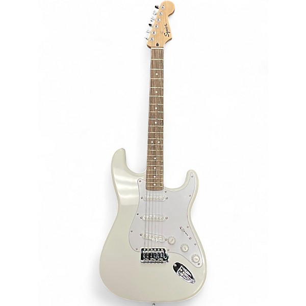 Used Squier SONIC STRATOCASTER Arctic White Solid Body Electric Guitar