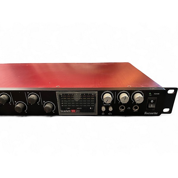 Used Focusrite Scarlett 18i20 Audio Interface